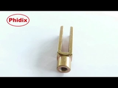 Faden-Kabel-Endpassstück-Vernickelungs-kohlenstoffarmer Stahl des Gabelkopf-3/8-24