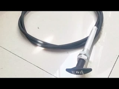 Steuerkabelmontage mit Drehverriegelungsgriffe, 96 Zoll lang, schwarz