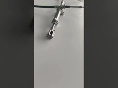 Hochleistungs-Push-Pull-Steuerkabelbaugruppe aus Edelstahl mit Zylinder