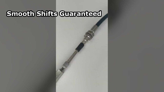 Hochleistungs-Push-Pull-Steuerkabelbaugruppe mit Gewindeende und U-Gabel