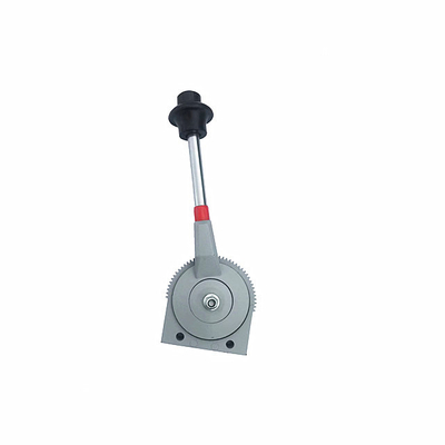 Schrägmaschinen-Drossel-Handregelungshebel
