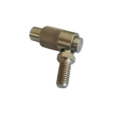 Kabel Endbefestigungen Edelstahl M8 Kugelgewinnung mit knurled Finish