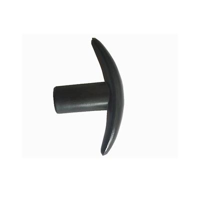 Schwarze Nylon-T-Griffknöpfe mit Messing-Gewindeinsatz