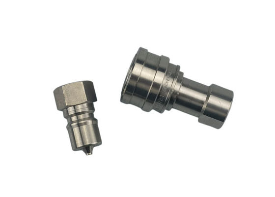 0.25''Edelstahl 316 Schließung Hydraulische Schnellkopplung