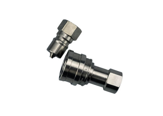 0.25''Edelstahl 316 Schließung Hydraulische Schnellkopplung