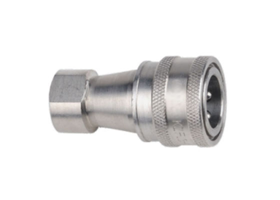 ISO 7241B SS Offener, Schließender Typ Hydraulischer Schnellkopplung BSP-Dreh