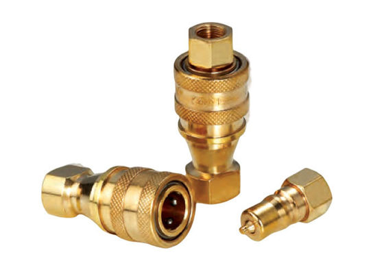 Messing KZD Pneumatische und hydraulische Schnellkopplung mittlerer Druck