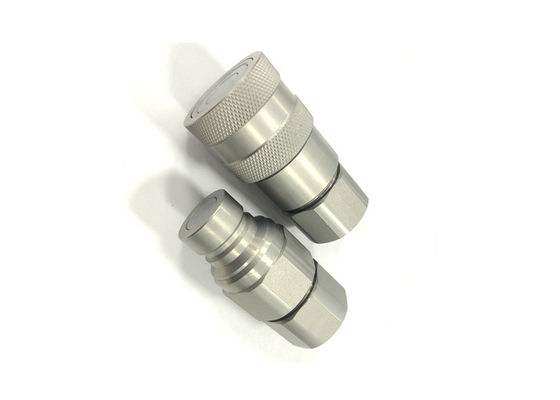 Flachgesichts-Hydraulischer Hochdruck-Schnellkopplung mit Schließhüllen 1/4"