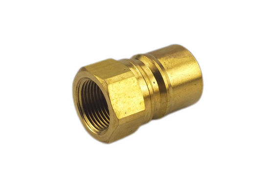 0.5'' mittlerer Druck Pneumatischer Messing-Schnellkopplung