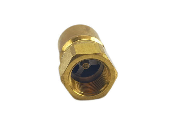 0.5'' mittlerer Druck Pneumatischer Messing-Schnellkopplung