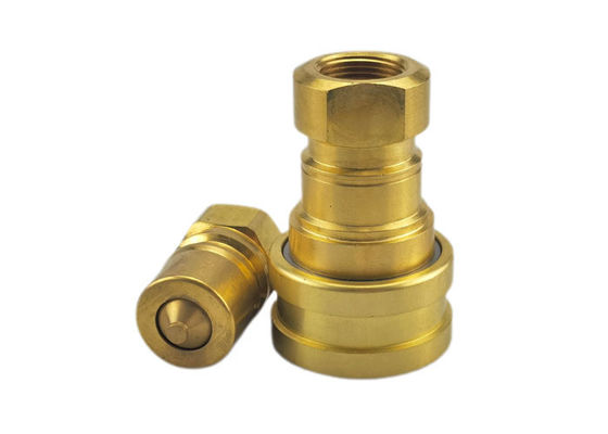 0.5'' mittlerer Druck Pneumatischer Messing-Schnellkopplung