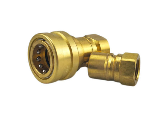 0.5'' mittlerer Druck Pneumatischer Messing-Schnellkopplung