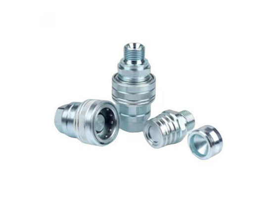ISO 5676 Schließtyp Hydraulische Schnellkopplung Kohlenstoffstahl Material 3000PSI