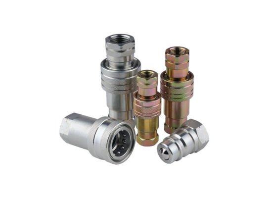 ISO5676 Kugelventile schreiben hydraulisches schnelles Dichtungs-Kohlenstoffstahl-Material der Koppelungs-NBR