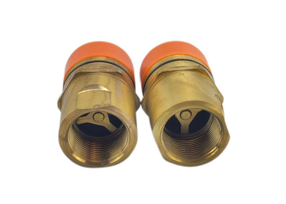 NBR-Schnellanschlüsse mit Gewinde, Messing-Hydraulische Schnellanschlüsse