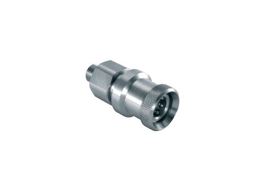 Viton Bahnindustrie BSPP 0,25'Flachkopplung, Edelstahlkopplung