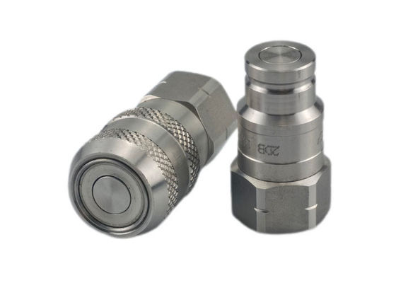 0.5'' ISO16028 NPT Hydraulischer Flachflächen-Schnellkopplung