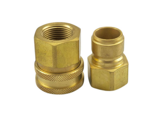 Wasserleitungssystem 1-1/2' Messing-Gleichkopplung