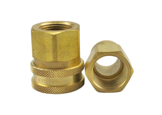 Wasserleitungssystem 1-1/2' Messing-Gleichkopplung
