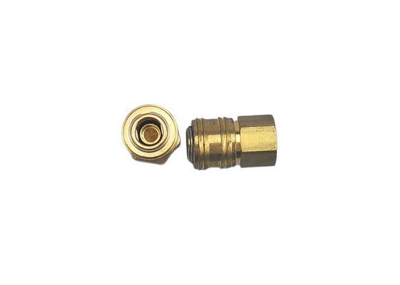 1/4' Nennwert Messing Druckluft-Schnellkopplung Pneumatische Schnellkopplung