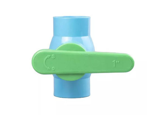 Plastik-PVC-Kugelventil ABS-Griffsockel zur Wasserkontrolle