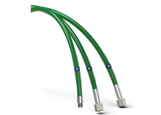 Ölrefining 110Mpa Ultrahochdruckschlauch Grün Farbe ID 6.4MM
