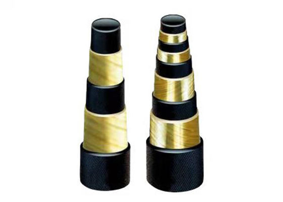 100 MPa Ultrahochdruckschlauch Stahldraht Spiral Gummi Schlauch