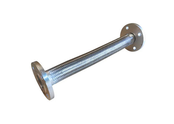 Der Rohr-Metallflanschverbindung SS 304 Öl der Art DN150 Edelstahlschlauch der umsponnenen Bälge flexibler