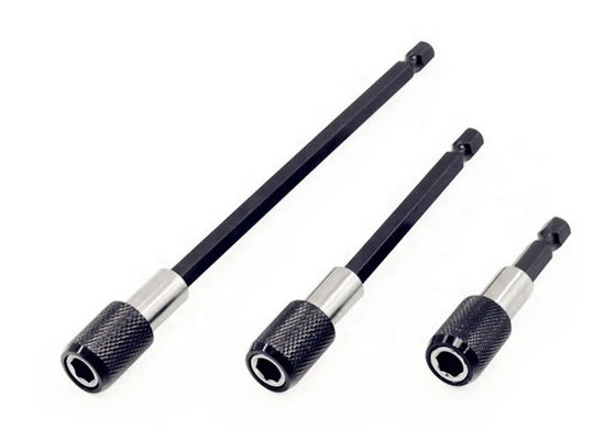 1/4 Zoll Kopfverlängerungsstange Batch Magnetisch Schraubenzieher Schnellübertragung Hebel Selbstverriegelung Verlängerungsstange 150mm Handwerkzeuge