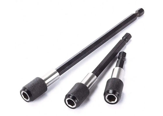 1/4 Zoll Kopfverlängerungsstange Batch Magnetisch Schraubenzieher Schnellübertragung Hebel Selbstverriegelung Verlängerungsstange 150mm Handwerkzeuge