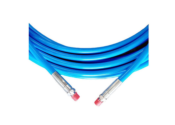 6 Schicht-Stahldraht-gedrehter Druck-Schlauch für Schlauchzusammenbau der Ultrahochhandbuch-Pumpe des druck-300Mpa