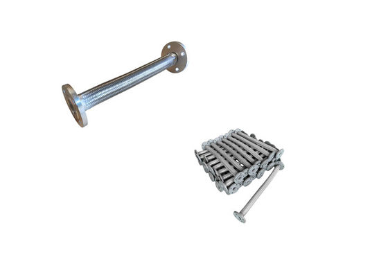 Edelstahldraht Metall geflochtener flexibler Schlauchflansch Steckverbinder