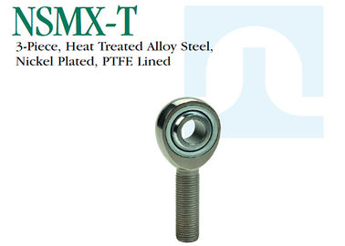 NSMX-T-Serie Schwerlaststäbe Enden PTFE-ausgekleidetes Lagerstahl