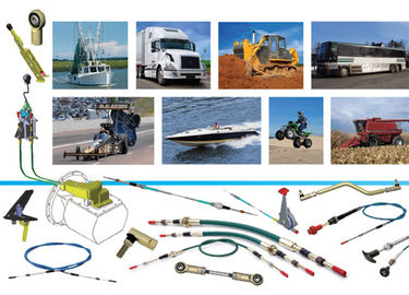 Mechanische Steuerungskabel, Schub- und Zugsteuerungskabel für Baumaschinen