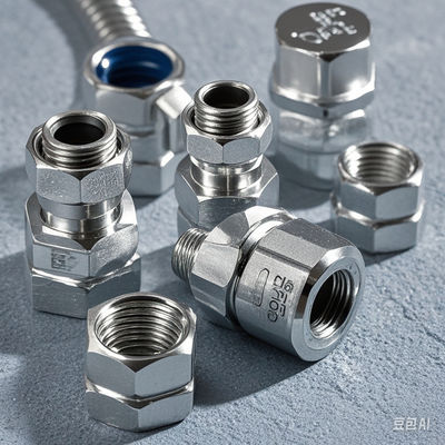 Hochtemperatur-Selbstverriegelung Max Barb End Quick Connect Produkte für industrielle Anwendungen
