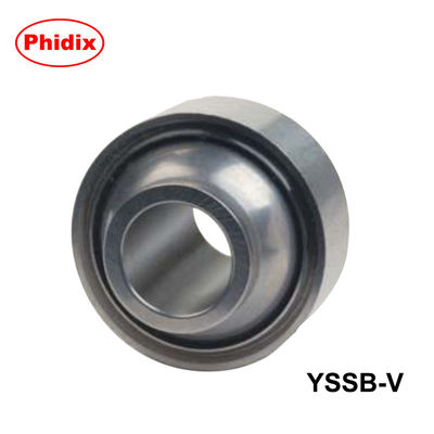 YSSB-V Serie Edelstahl Kugellager High Fehlausrichtung & Korrosionsbeständigkeit für Marine, Chemische & Lebensmittel Maschinen PTFE-ausgekleidet Design mit Press-Fit / V-Groove Konfigurationen
