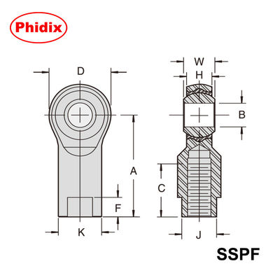 Enden von Schiffsstangen aus Edelstahl