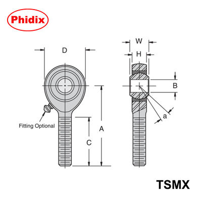 TSMX/TSFX-Reihe für schwere Einsätze: Präzisions 3-teiliges Metalldesign für die Bewegungssteuerung mit hoher Last