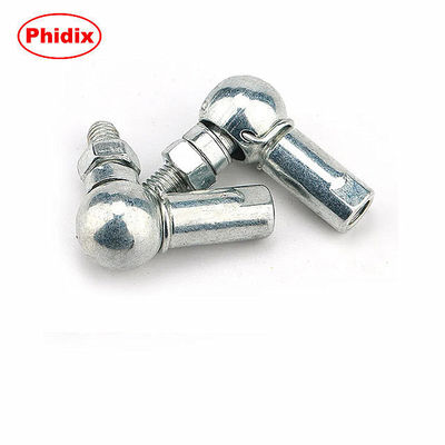 Anpassbares Kugelgelenk in Kugelform mit Innen- und Außengewinde