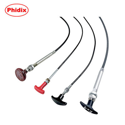 Verschiedene Steuerkabelgriffe für mechanische Vorgänge