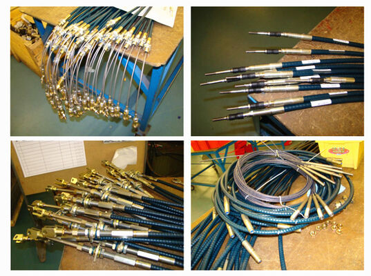 Nylon-Außenmantel-Steuerkabel Kabeldurchmesser 2 MM bis 10 MM Anpassbare Verkabelung für industrielle Automatisierung