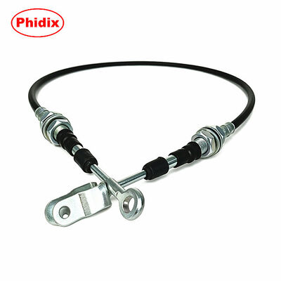 Bidirektionale Push-Pull-Steuerkabelbaugruppe von Phidix mit Gabelkopf und Ösen-Anschlussenden
