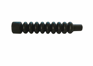 Schwarze Kabel Endbefestigungen Kautschuk Schnallen Kautschuk Staub Stiefel individuell Größe