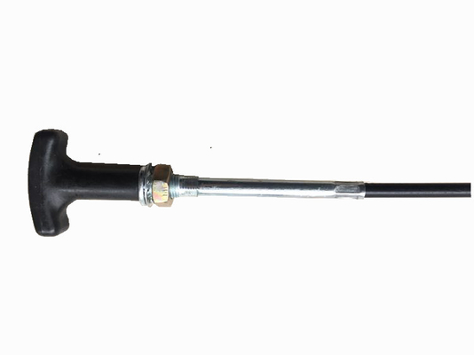 Schwarze T-Griffe Übertragungssteuerung Kabel Schweißen Stanz 3700MM Länge