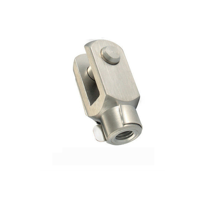 Niedrige Widerstandsleistung Schub- und Ziehkabel Endbefestigungen Stahl-Clevis-Draht 1/4 - 28 RH U-Fork
