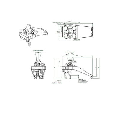 Einfache Installation des manuellen Getriebesystems